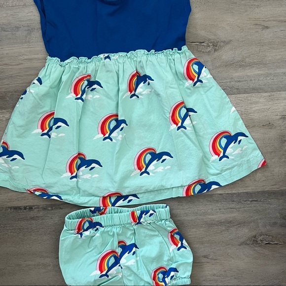 Hanna Andersson | Dolphin Dress with Bloomers - Picture 2 of 9